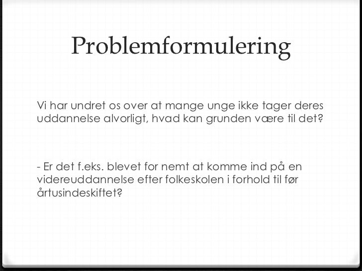 projektopgave 7 klasse projektopgave 7 klasse